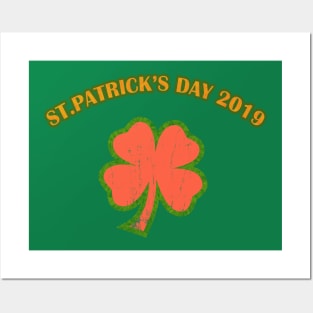 st patricks day 2019 vintage Posters and Art